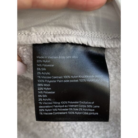 Lululemon Go Cozy Wool Blend Jacket - Size 6 - Gray - Picture 14 of 15